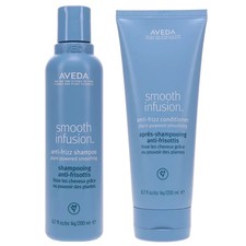 Aveda Smooth Infusion Anti-Frizz Shampoo 6.7 oz  Conditioner 6.7 oz Combo Pack