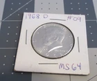 1968-D Kennedy 40% Silver Half Dollar BU