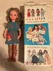 Vintage Furga Alta Moda 1960s Doll - Italy  - Original Clothing & Box with Tag