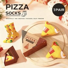 Pizza Socks Funny Novelty Gift Box 1 Pair Unisex New Creative Novelty 1 Pair
