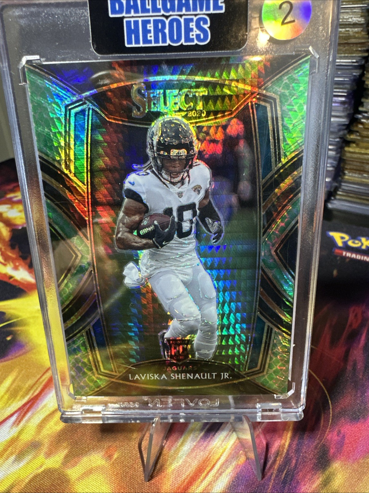 2020 Laviska Shenault Jr. Select Rookie Dragon Scale Prizm Club Level RC /67 🔥