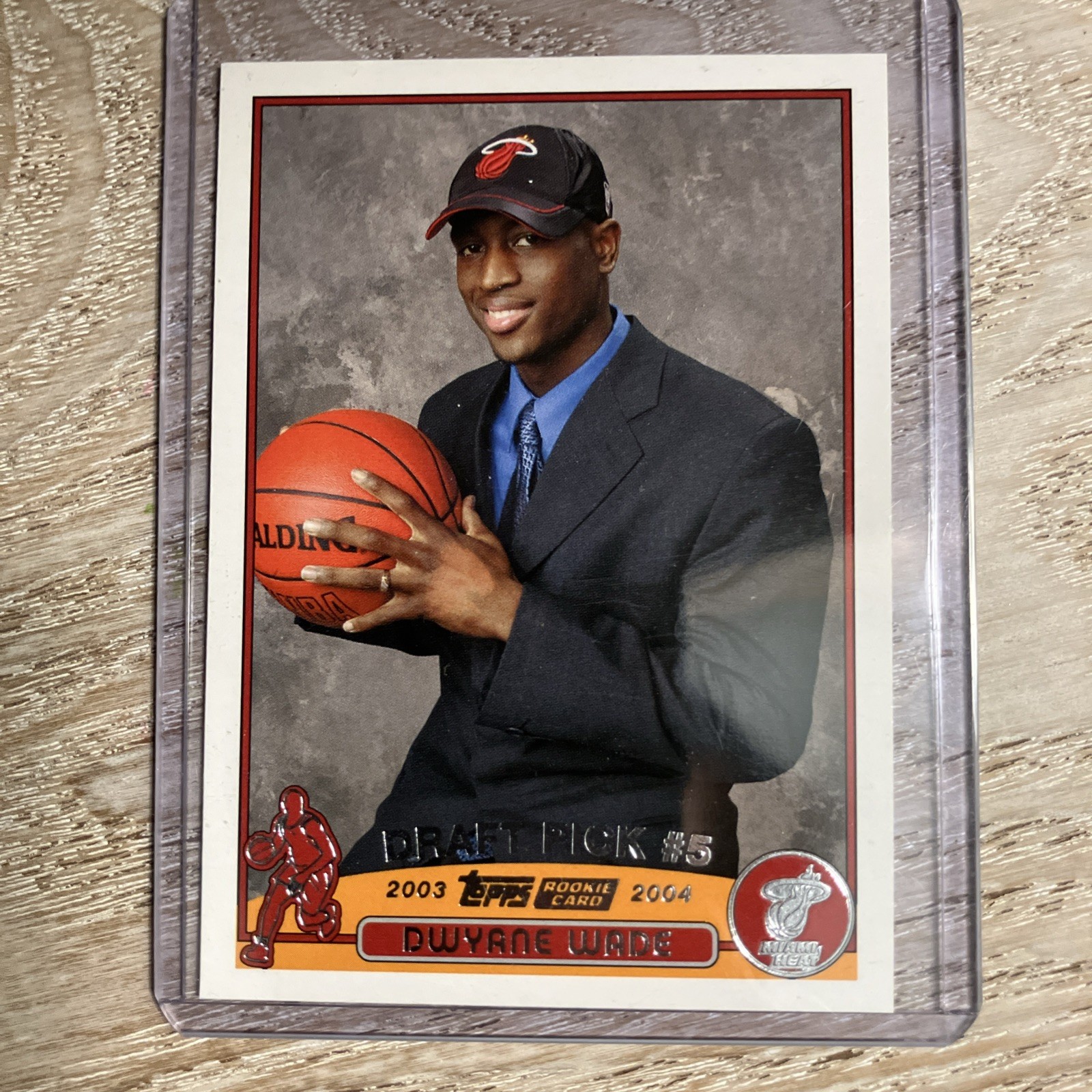 2003-04 Topps #225 Dwyane Wade RC Rookie MIAMI HEAT --mint..  Perfect
