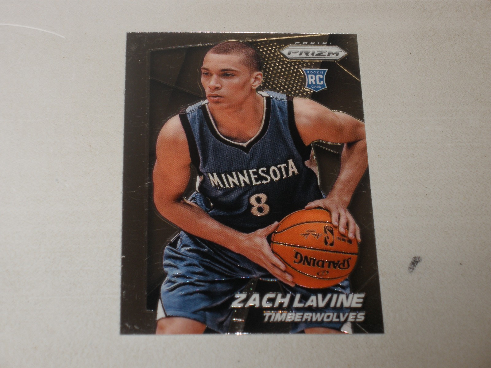 2014-15 Panini Prizm Basketball #262 Zach LaVine Rookie RC