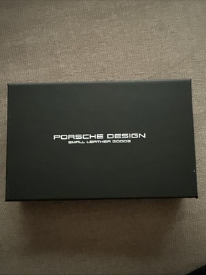 Porsche Design Small Leather Goods iPhone Xr Case neu schwarz mit Kartenfächer