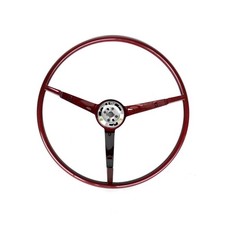 Dark Red Steering Wheel 1965-1966 Ford Mustang 3020-540-656