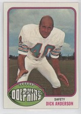 1976 Topps Dick Anderson #335 0l4h