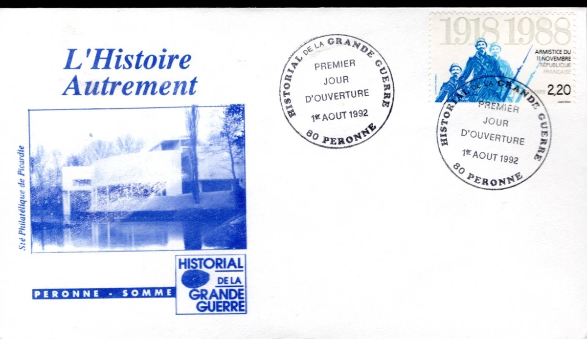1 Timbres français, sur militaire, guerre