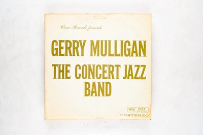 Gerry Mulligan   The Concert Jazz Band - Vinyl LP Record - 1960