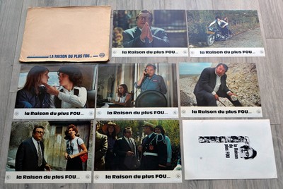 LA REASON DU PLUS FOU (1973) Raymond Devos, Paul Préboist 7 Fotos + Tasche
