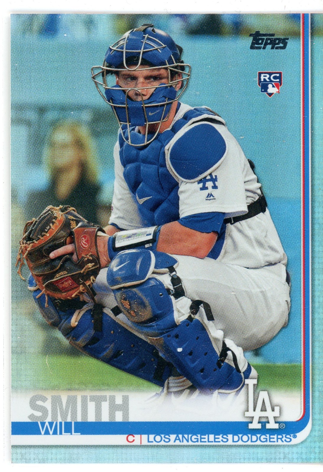 2019 Topps Update Rainbow Foil RC Will Smith #199 Dodgers
