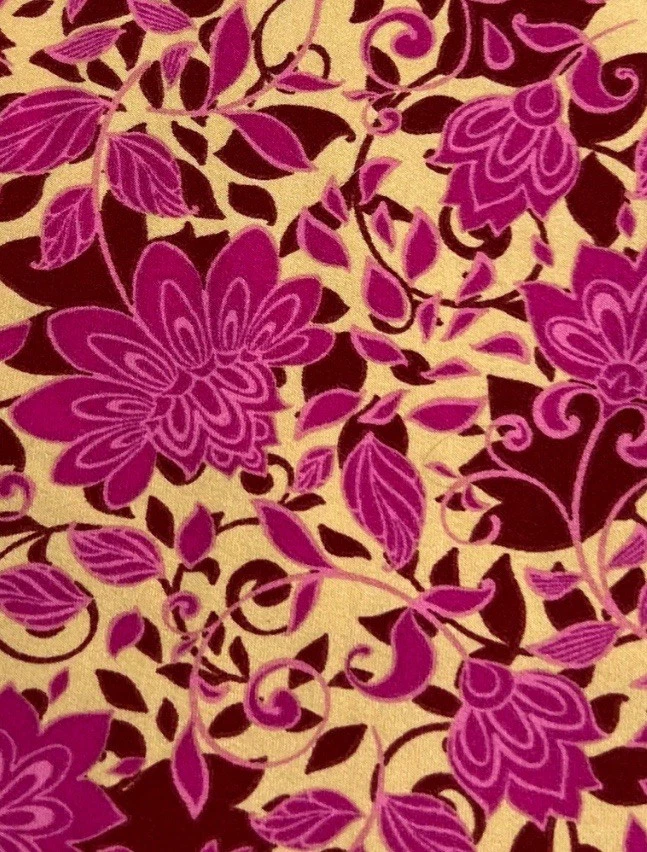 LuLaRoe Leggings TC Tall Curvy AUTUMN Fall Khaki TAN PINK Abstract Modern Flower - Image 3 of 4