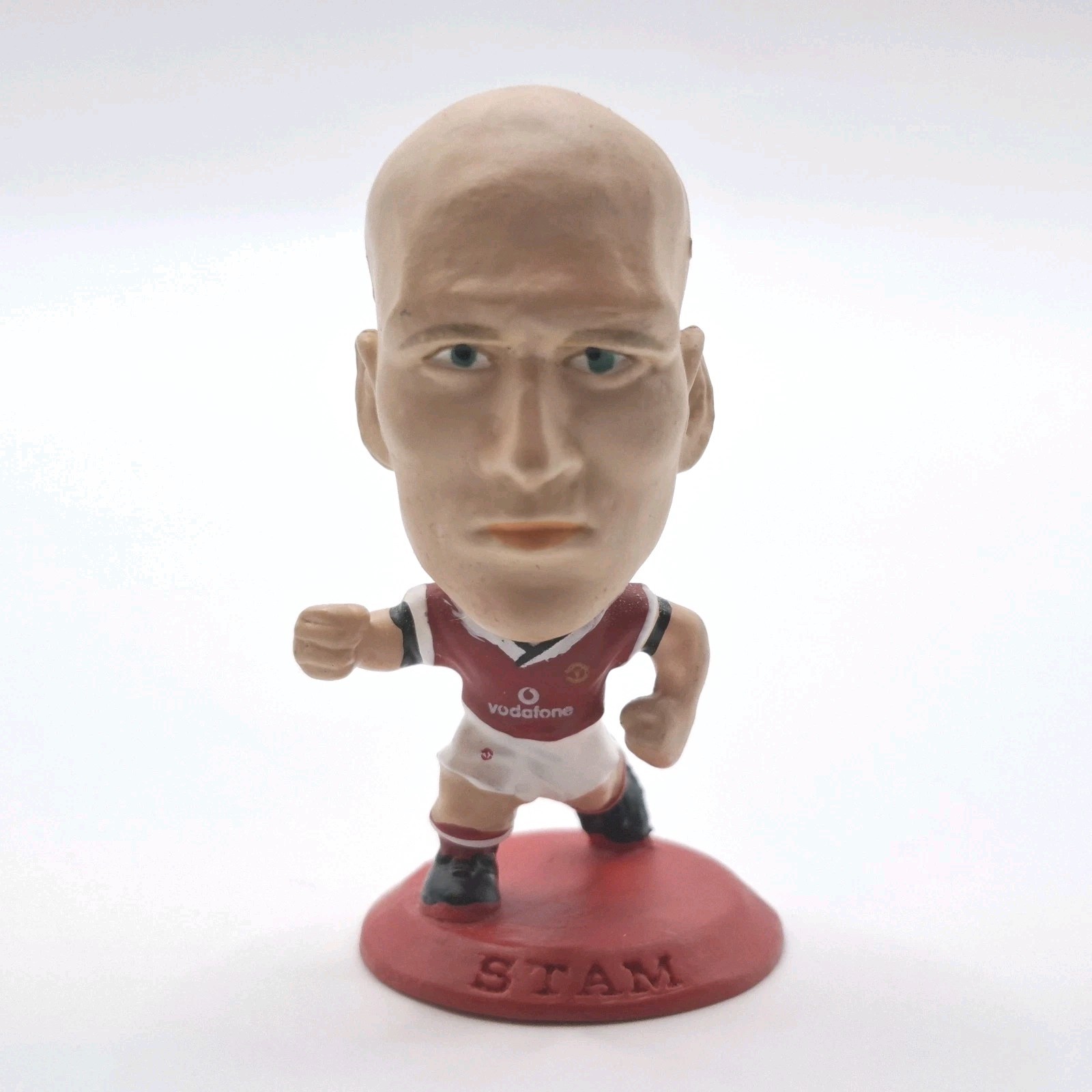 Corinthian Microstars Jaap Stam Manchester United (Home) 2001 MC047 5 Cm - 2"