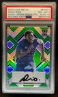 2022 Leaf Metal Noah Ohio Auto RC Prismatic Green Rookie #5/10 PSA 8