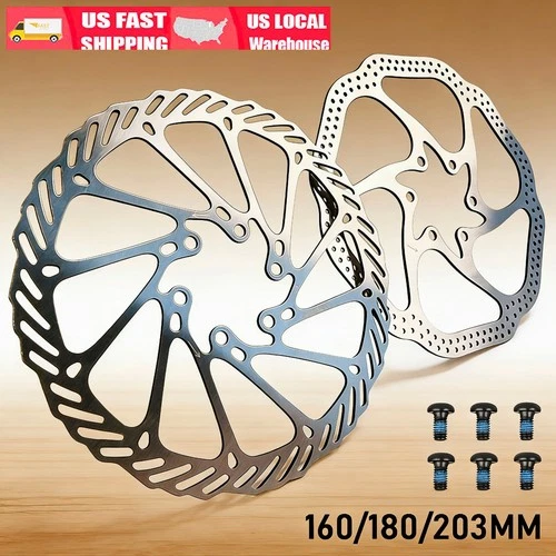 for Avid/Shimano G3/HS1 160/180/203mm Bike Disc Brake Rotor MTB Road 6 Bolts US