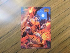 Marvel Comic Master Pieces 1994 Fleer  Trading Card #29 Deathlok