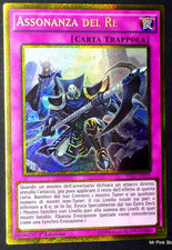 ASSONANZA DEL RE King's Consonance PGL3-IT019 Segreta Oro in Italiano YUGIOH