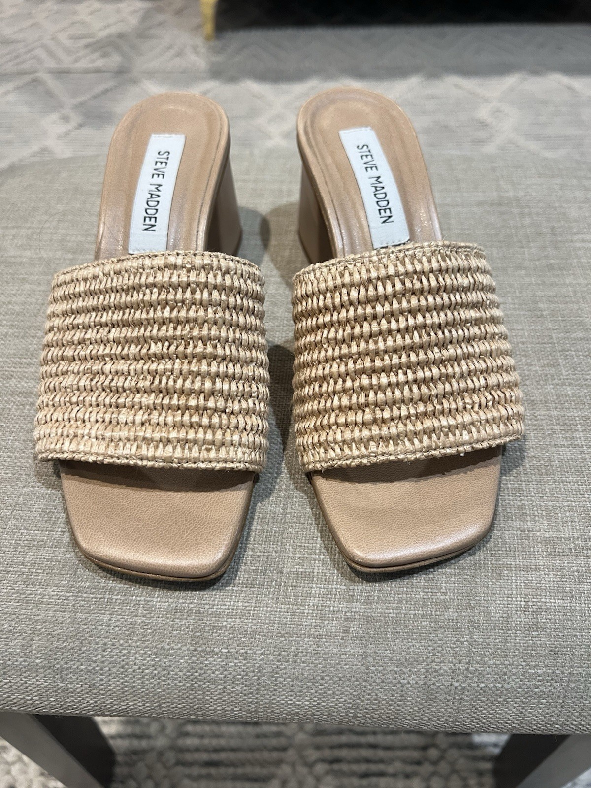 Steve Madden Ráfia Sandals 6