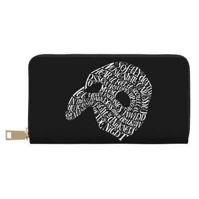 The Phantom of The Opera Wallet Leather Bifold Compact RFID Blocking