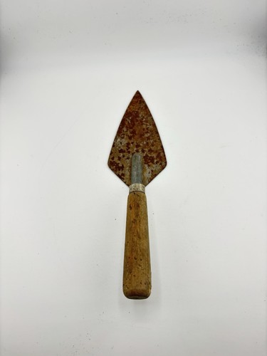 Vintage 6” Brick Trowel Superior Steel Japan Wood Handle Mason Tool