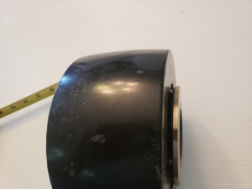 RUOTA DI CARICO POLIURETANO LARGHEZZA 3-1/4" X DIAMETRO 6" CON FORO 1-7/8" Spedizione Gratuita - Foto 9 di 11