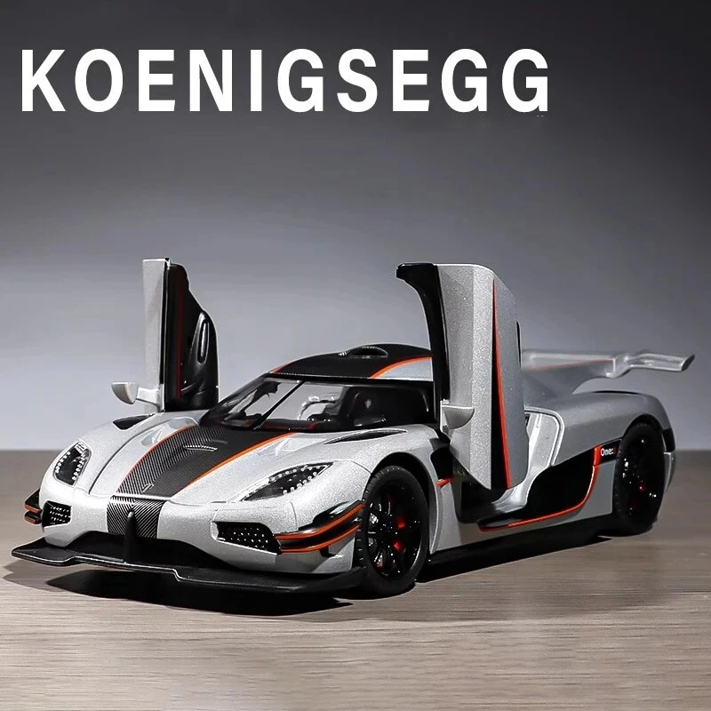 Koenigsegg diecast 1 on sale 24