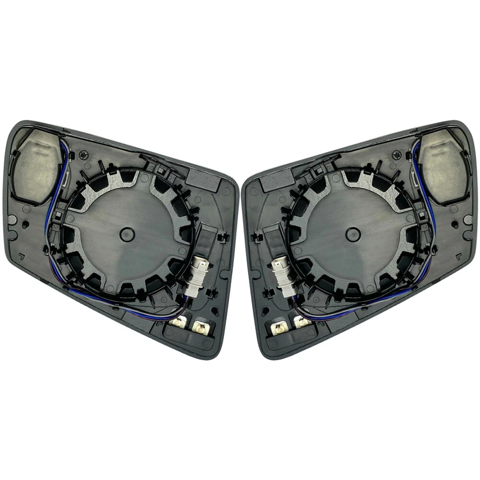 Espejo retrovisor delantero izquierdo y derecho de vidrio 2 piezas para clase C CL E S CLS GLK GLA CLA Foto 4 de 4