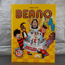 Beano Annual 2024 Hardcover Comic Book Kids Family Adults Fun 112 Pages