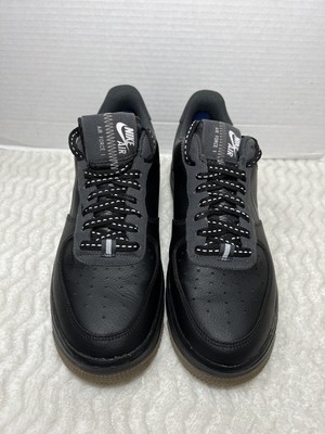 air force 1 07 black silver lilac anthracite