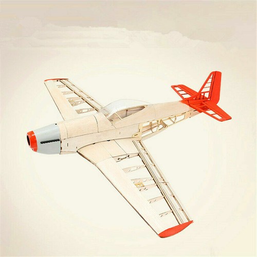 Upgraded RC Laser Cut Plane Balsa Wood Airplane Model P51 Kit Wingspan ...