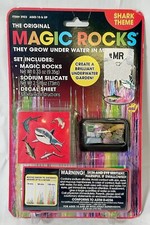 Magic Rocks Crystal Growing Kit   Vintage 90s Science Toy   NEW Sealed