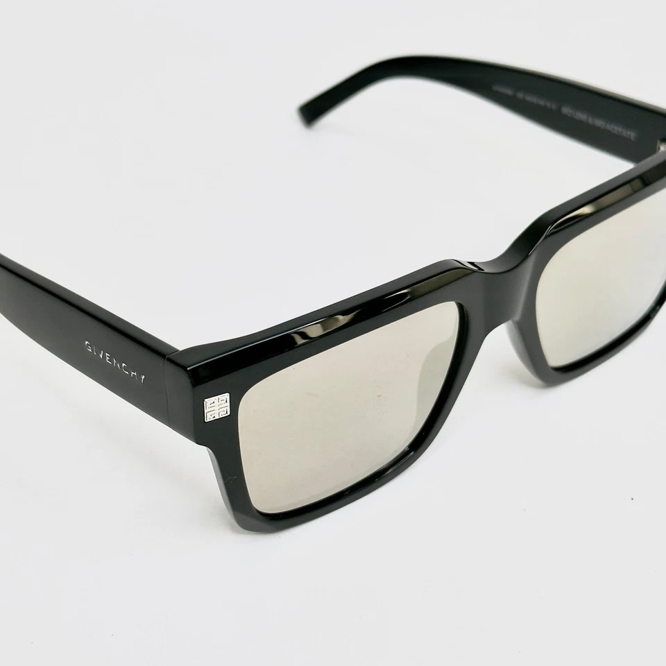 GIVENCHY GV DAY 40060 Black Silver Mirror Unisex BIO Acetate GV40060I Sunglasses - Image 2 of 4