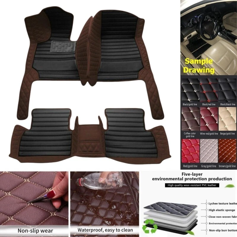 For Infiniti Custom Car Floor Mats Anti-slip Carpets All Series Waterproof Rugs - Изображение 4 из 4