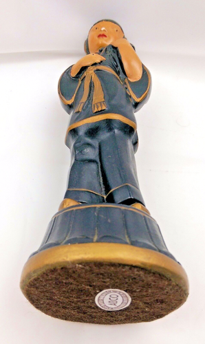 Vintage AMCO Alexander Backer Chinese Asian Girl Lady Chalkware Figurine - Picture 8 of 12