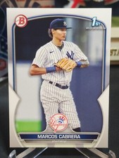 2023 Bowman Marcos Cabrera 1st