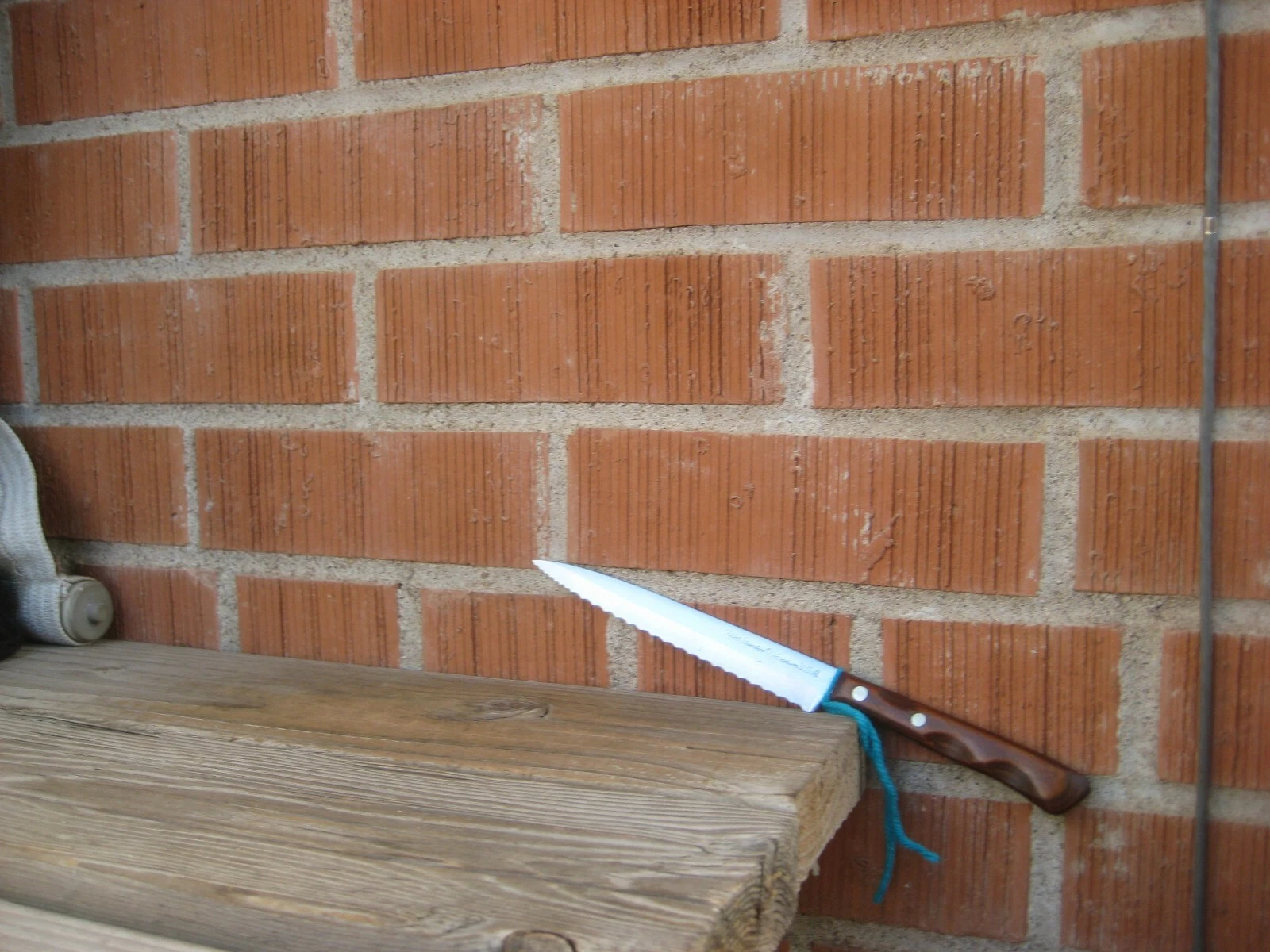 1970s Vintage 6" Blade ** EKCO FLINT *** Vanadium Serrated Utility Knife USA