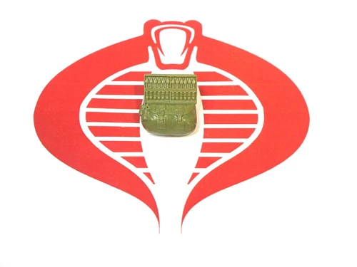 GI Joe Weapon Spirit Backpack 1984 Original Figure Accessory