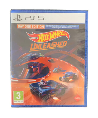 Hot Wheels Unleashed - Day One Edition / PS5 - Neuf Sous Blister - Français - PEGI 3
