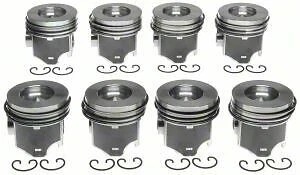 Piston With Rings Mahle Original 2243454WR | eBay 