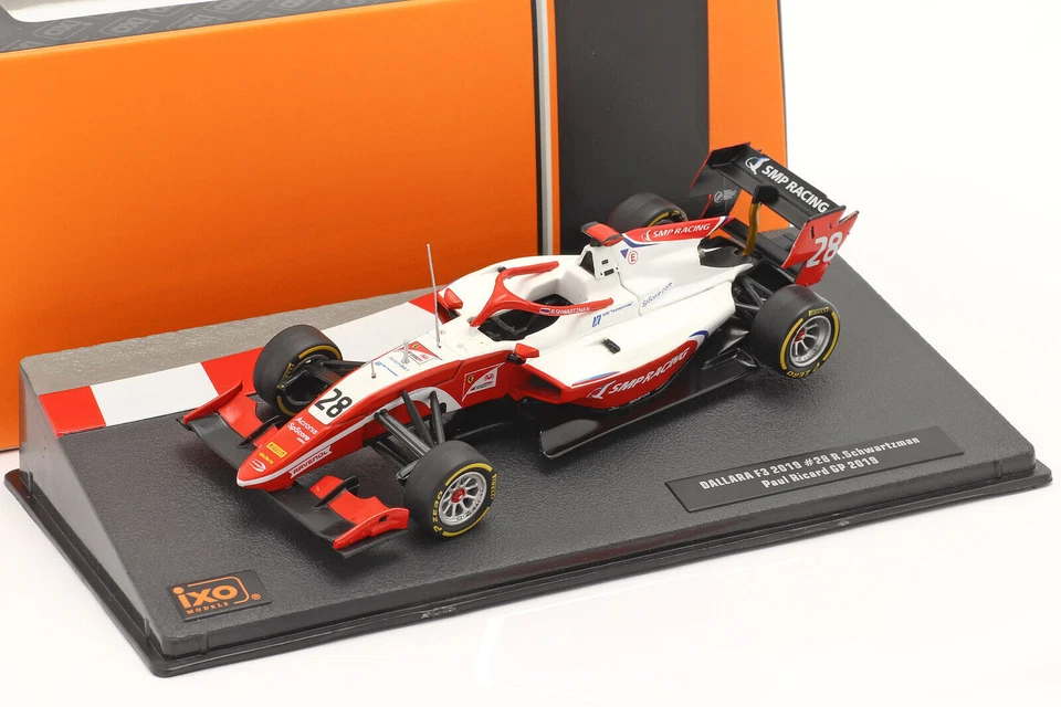 DALLARA F3 #28 PAUL RICARD GP 2019 SCHWARTZMAN IXO GTM147 1:43 CIRCUIT FORMULE 3 - Photo 1/1