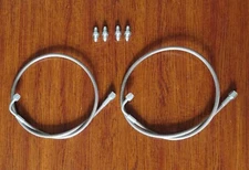 1994-2001 Acura Integra SS Braided Main Front Brake Lines Kit