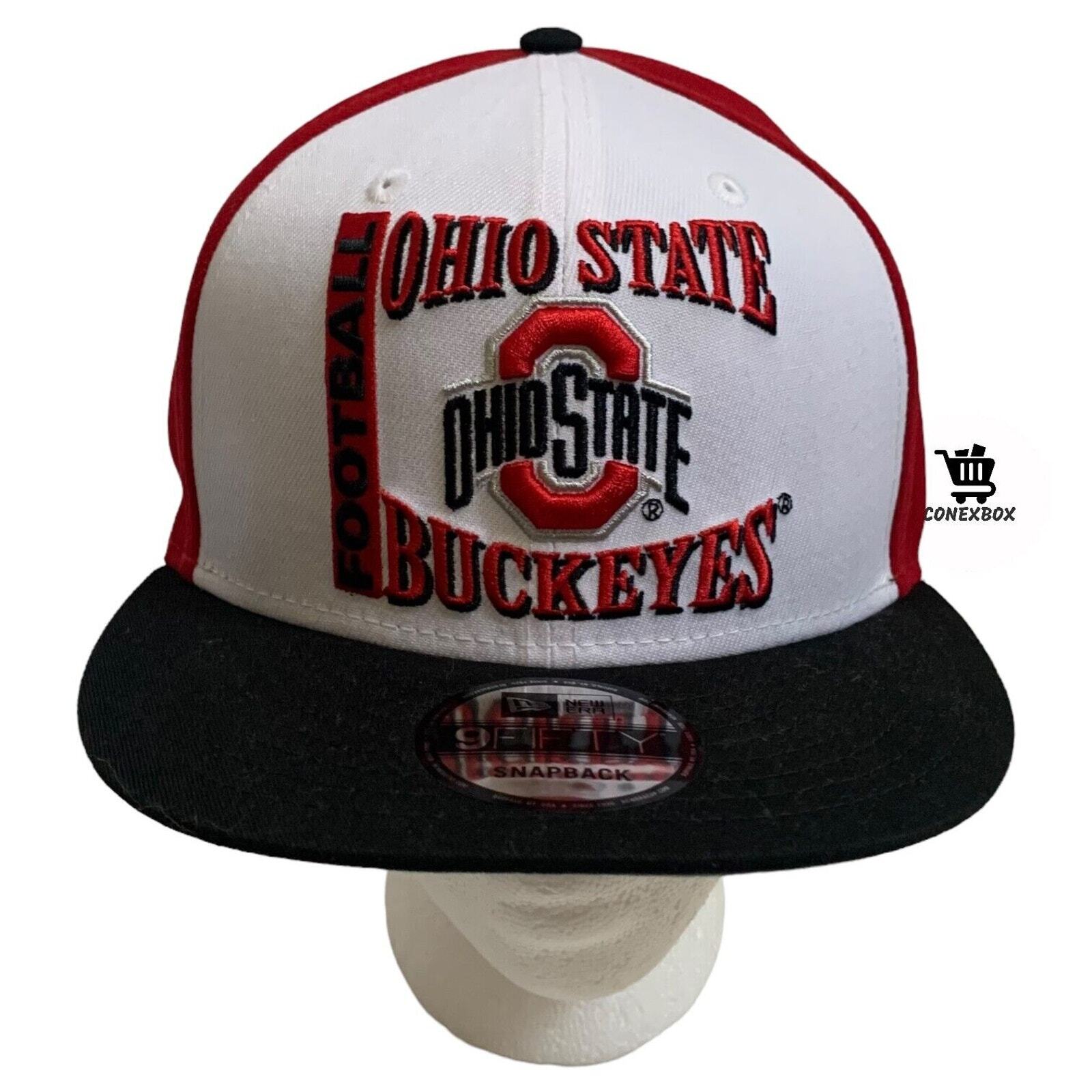 New Era 9FIFTY Ohio State Buckeyes Football NCAA Adjustable Snapback Cap Hat New