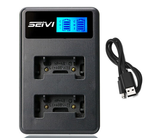 Battery Charger for Sanyo Xacti VPC-E1500,VPC-E1500TP,VPC-E1600TP Digital Camera - Picture 14 of 25