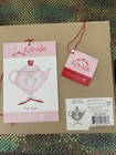 Dept 56 Krinkles Glass TEAPOT Pink Candle Holder NIB Valentines Rare — photo 6