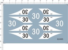 1/24 decals for Racing cars 62495