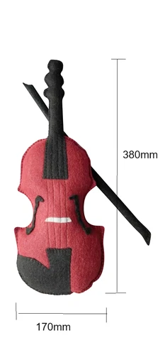 Children Party Corporate Stuff your own Violin Instrument plush Soft toy - Picture 4 of 4