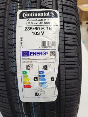 Con­ti­nen­tal Conti­Cross­Con­tact LXSport SSR 235/60 R18 Sommer DOT:1322 1Stk!