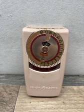 Vintage General Electric exposure meter type PR-35 Mascot  leather case GE