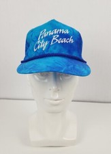 Panama City Beach Vintage Trucker Hat Blue
