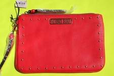 Victoria's Secret Red Slim Wristlet Wallet Make Up Bag - Limited Edition