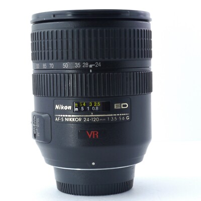 Nikon AF-S 24-120mm f/3.5-5.6 G VR ED IF [ Near Mint ] Zoom Lens